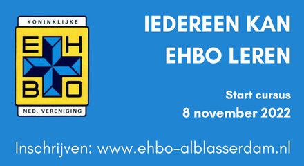 Inloopavond bij EHBO vereniging Alblasserdam